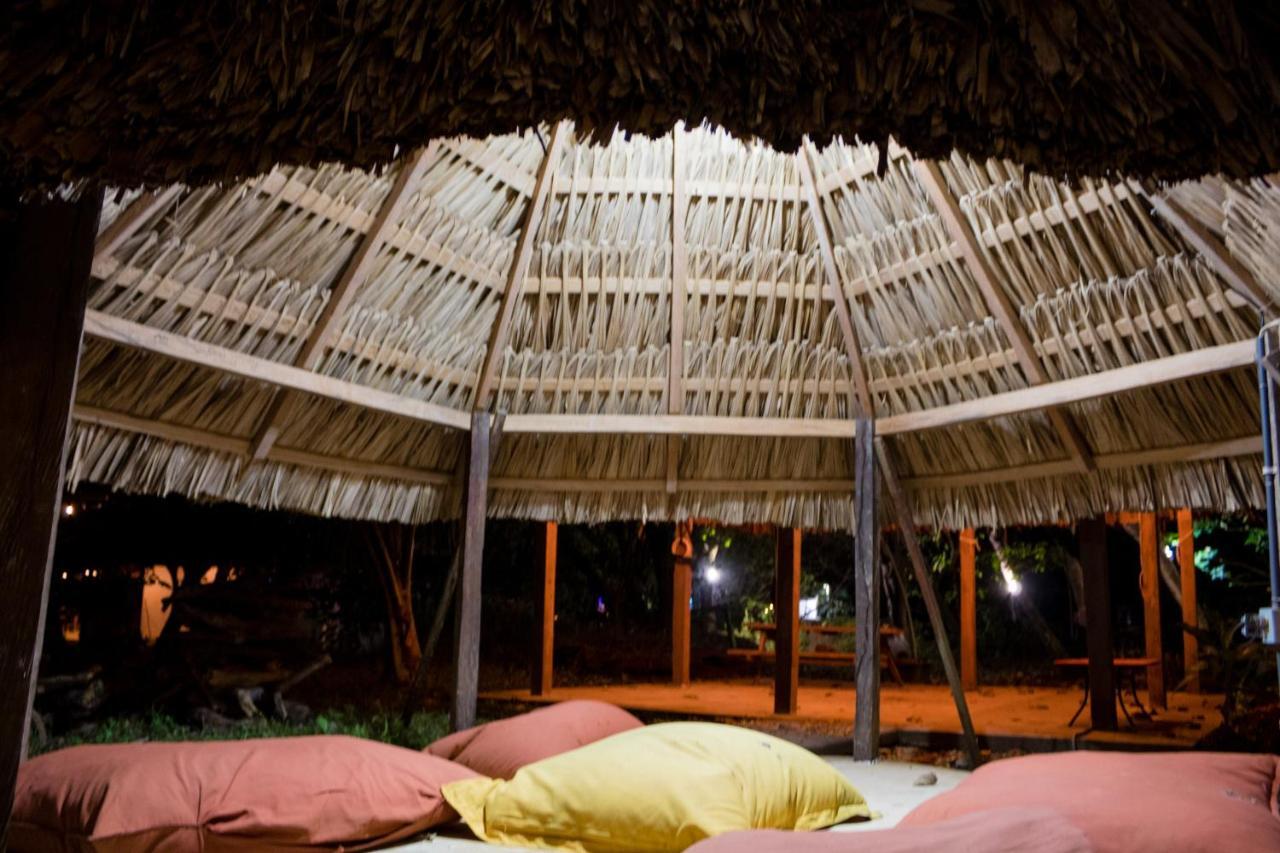 Hostel La Choza Playa Venao Exterior foto